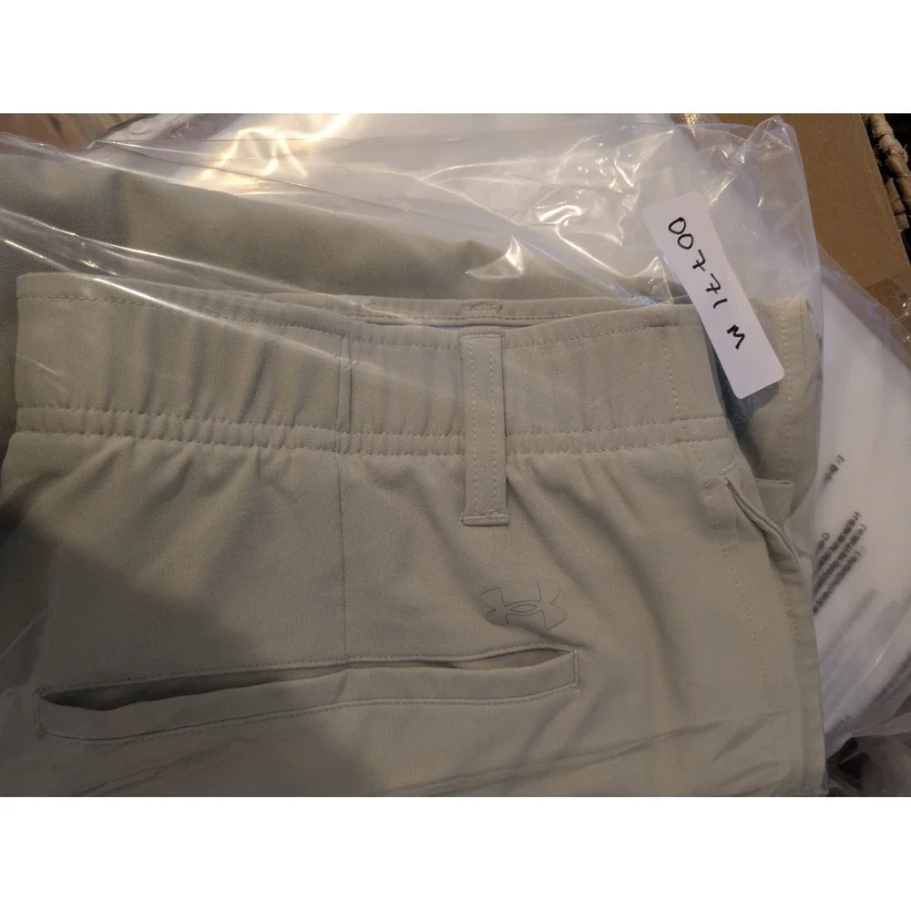 Under Armour Pants Mens 36X30 Tan Biege Golf Chino Stretch Performance Straight